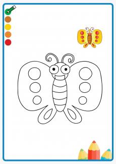 butterfly coloring book