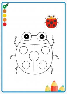 ladybug coloring book