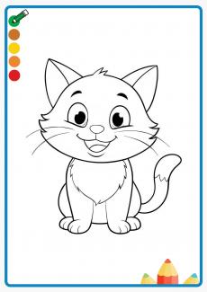 cat coloring book
