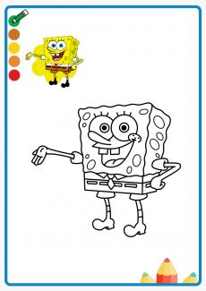Spongebob coloring book