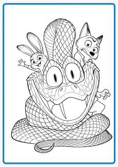 Zootopia coloring book