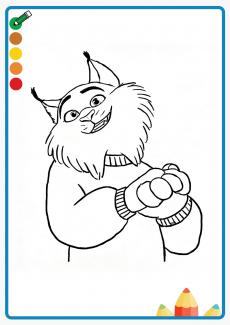 Zootopia Pawbert coloring book