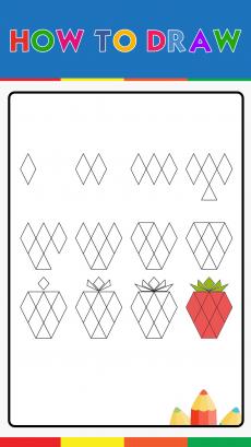 How to drawing strawberry