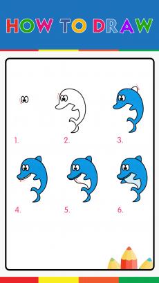 dolphin coloring book