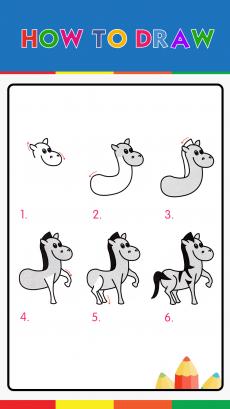 How to drawing zebra