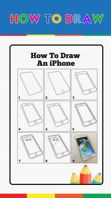 How to drawing iphone