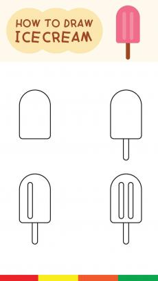 How to drawing Popsicle