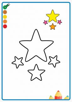 star coloring book