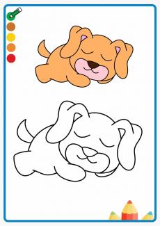 dog coloring book