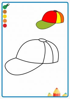 cap coloring book