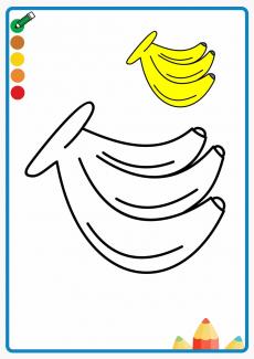 banana coloring book