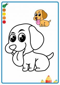 dog coloring book