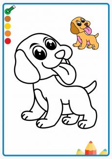 dog coloring book
