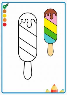 popsicle coloring book